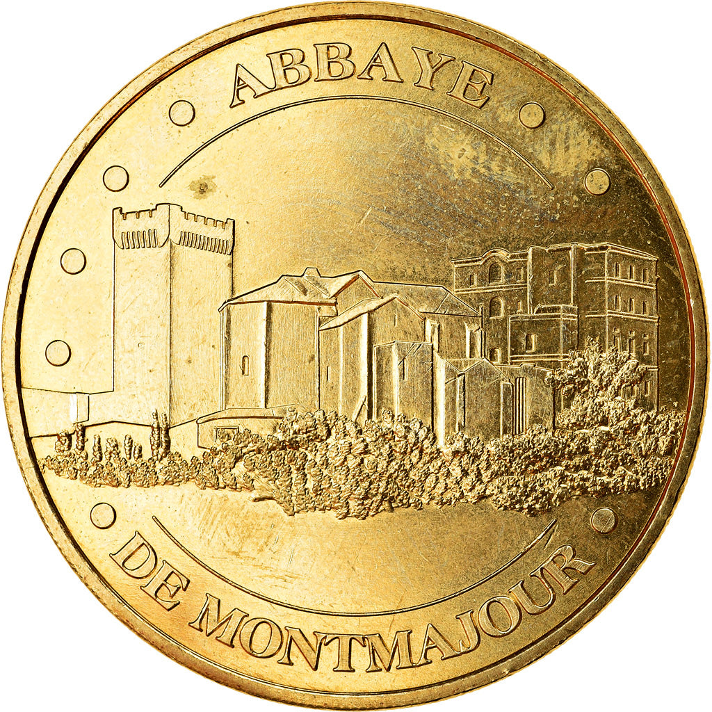 France, Token, Arles - Abbaye de Montmajour, 2017, MDP, MS(63), Cupro-nickel