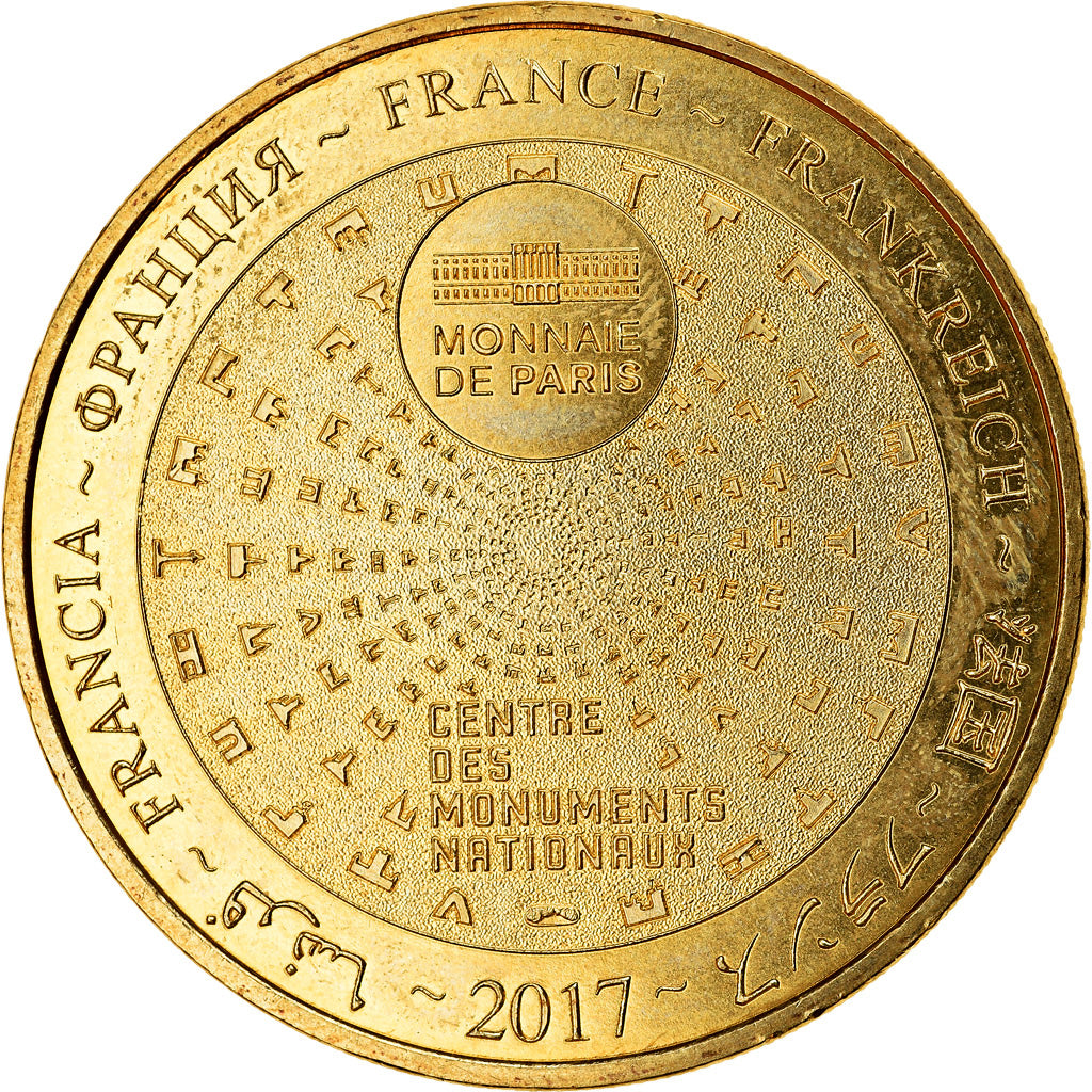 France, Token, Arles - Abbaye de Montmajour, 2017, MDP, MS(63), Cupro-nickel