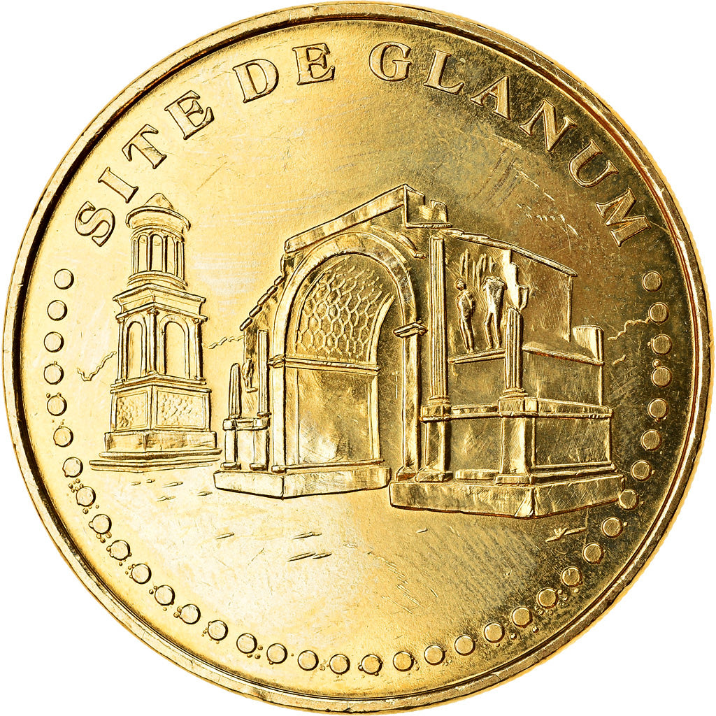 France, Token, Saint-Rémy de Provence - Glanum, 2019, MDP, MS(63), Cupro-nickel