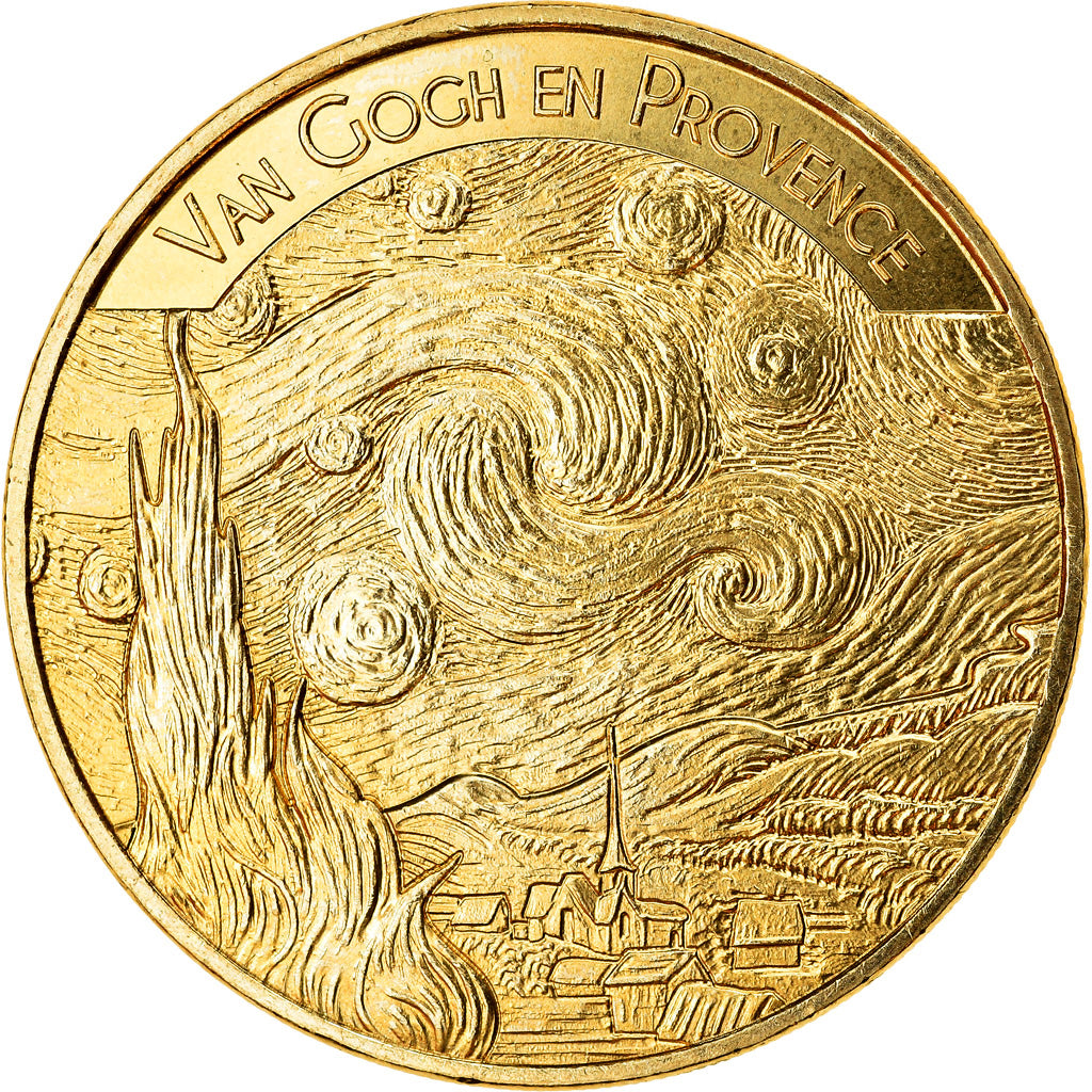France, Jeton, Les Baux de Provence - Le château n°4 - Van Gogh, 2019, MDP
