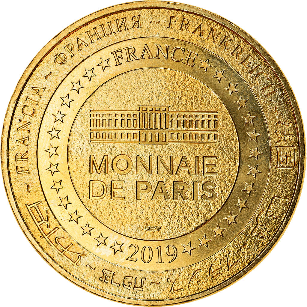 Francia, Token, Tournus - Abbaye, 2019, MDP, SC, Cuproníquel