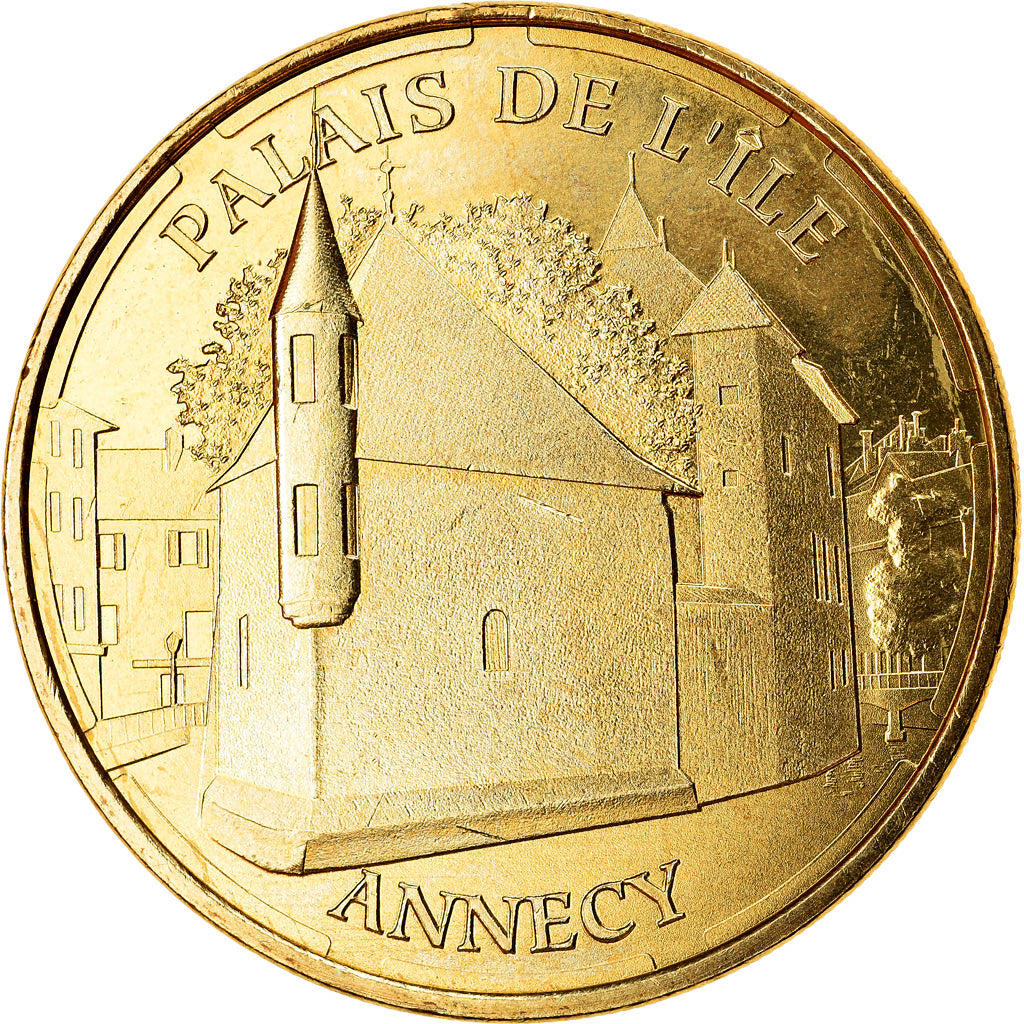 France, Jeton, 74/ Palais de l'Ile - Annecy, 2017, MDP, SPL, Cupro-nickel