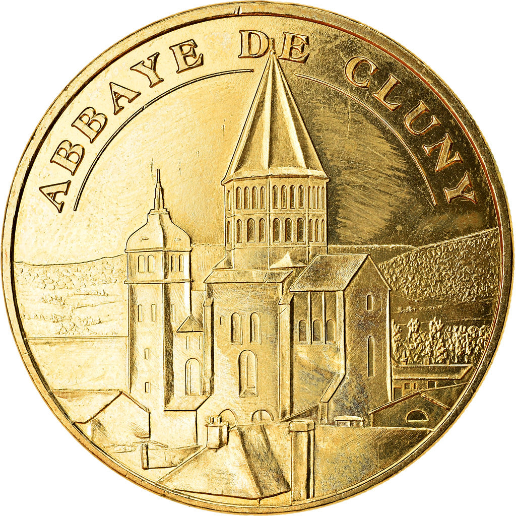 Francia, Token, Cluny - Abbaye n°3, 2019, MDP, SPL, Rame-nichel