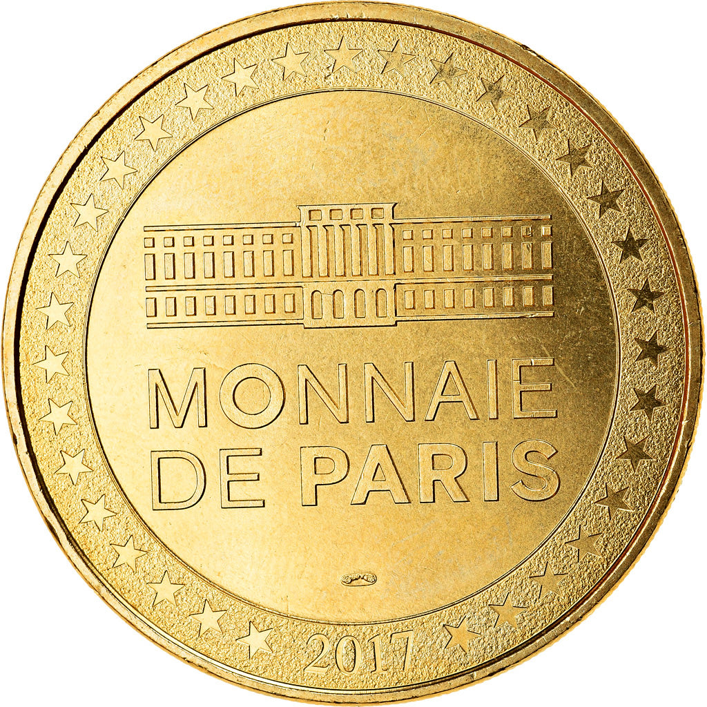France, Token, Paray-le-Monial, Basilique, 2017, MDP, MS(63), Cupro-nickel