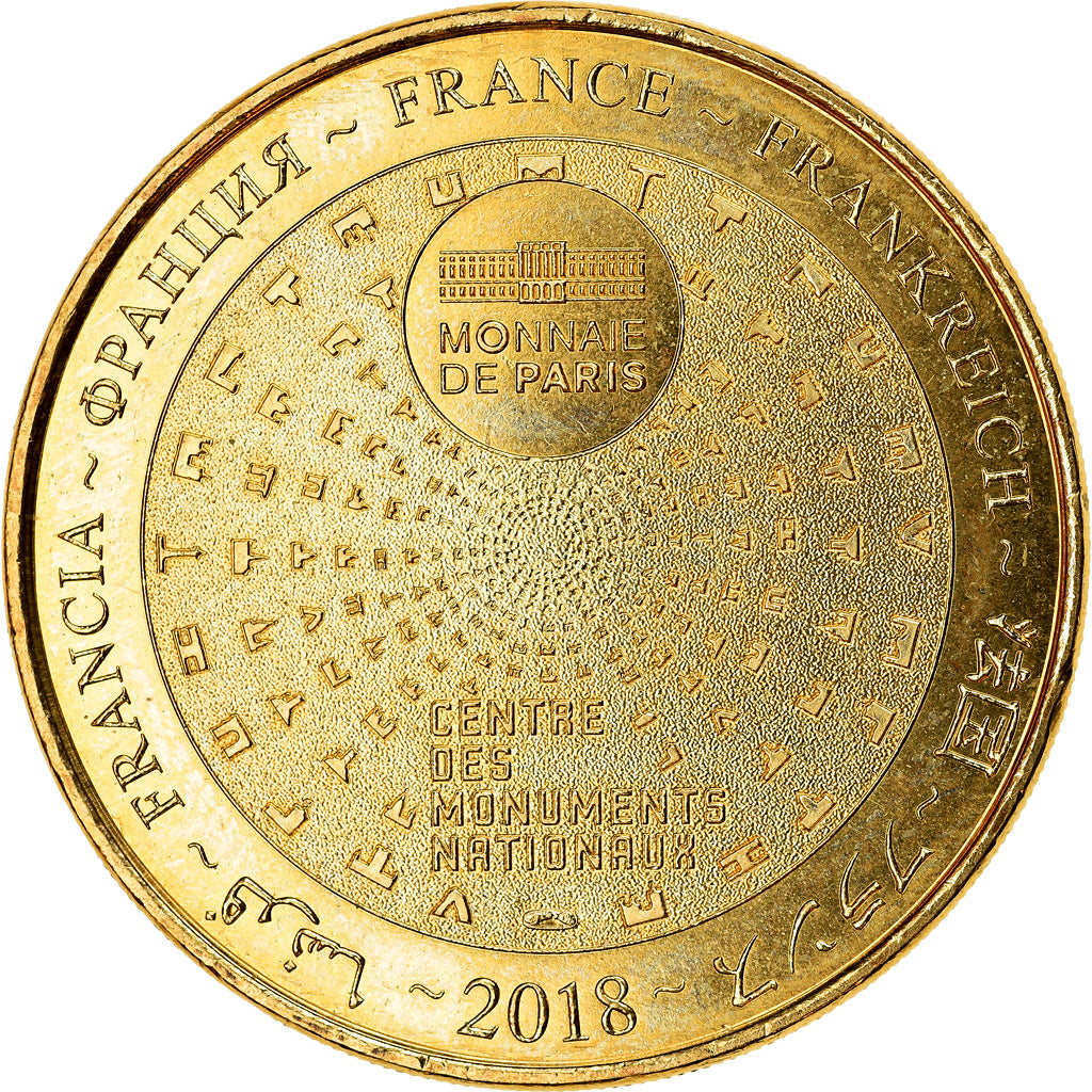 Frankreich, Token, Paris - Sainte Chapelle n°2, 2018, MDP, UNZ, Cupro-nickel