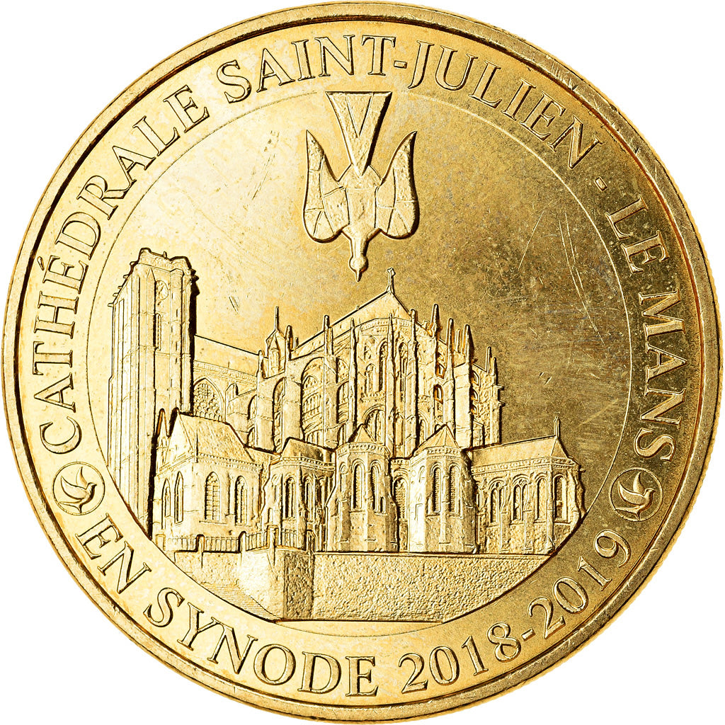 Francia, Token, Le mans - Cathédrale Saint-Julien n°8, 2019, MDP, SC