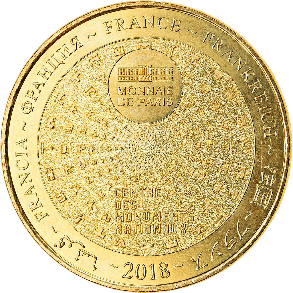 Francia, Token, Paris - La conciergerie n°3, 2018, MDP, SPL, Rame-nichel