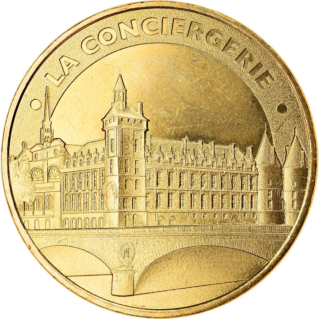 France, Token, Paris - La conciergerie n°3, 2019, MDP, MS(63), Cupro-nickel