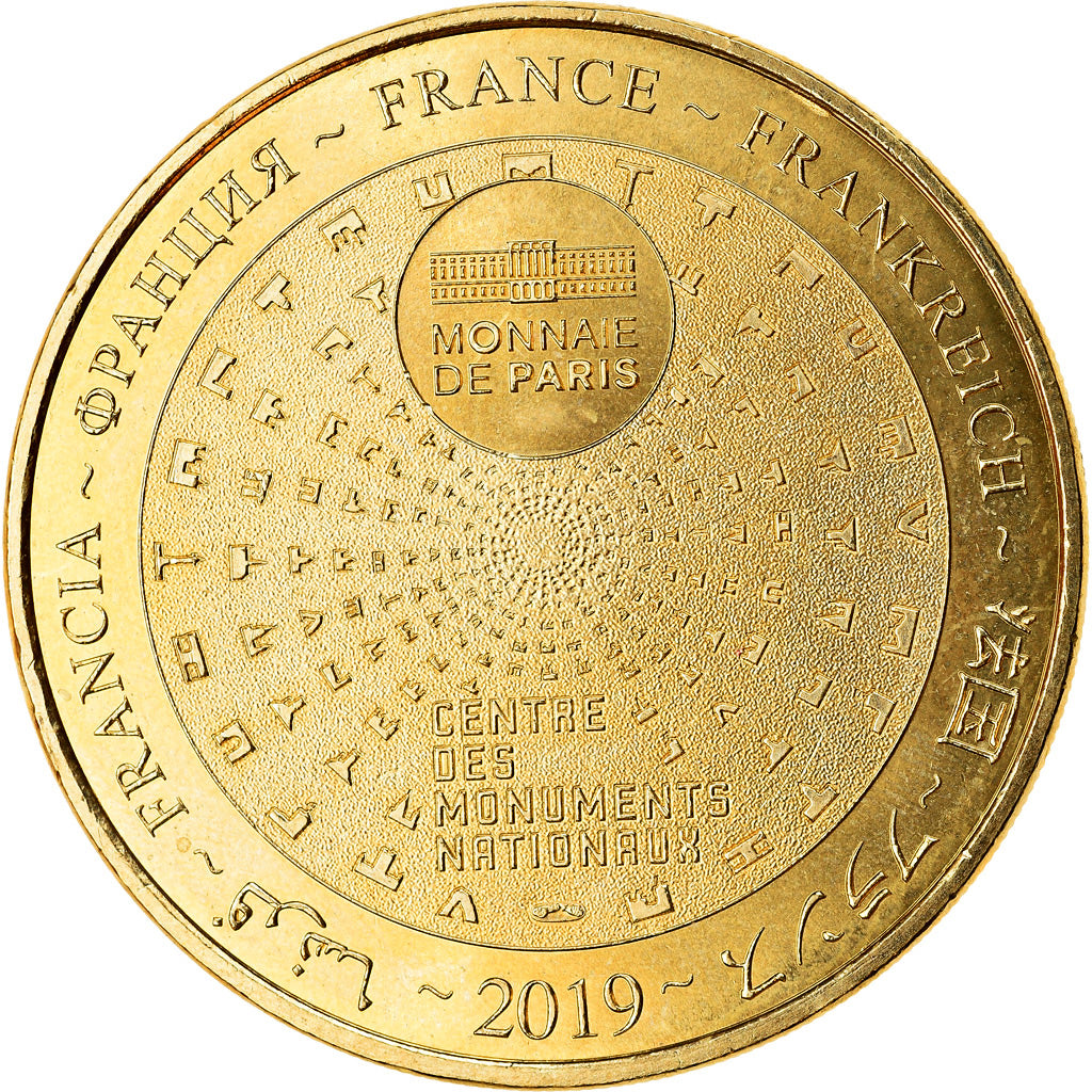 France, Token, Paris - La conciergerie n°3, 2019, MDP, MS(63), Cupro-nickel