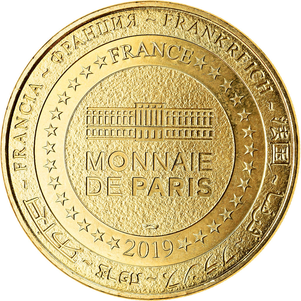 France, Token, Chamonix - Mer de Glace n°1, 2019, MDP, MS(63), Cupro-nickel