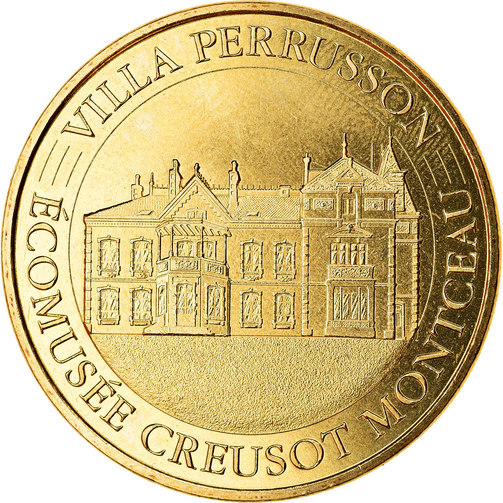 Frankreich, Token, Ecuisses - Villa Perrusson, 2018, MDP, UNZ, Cupro-nickel