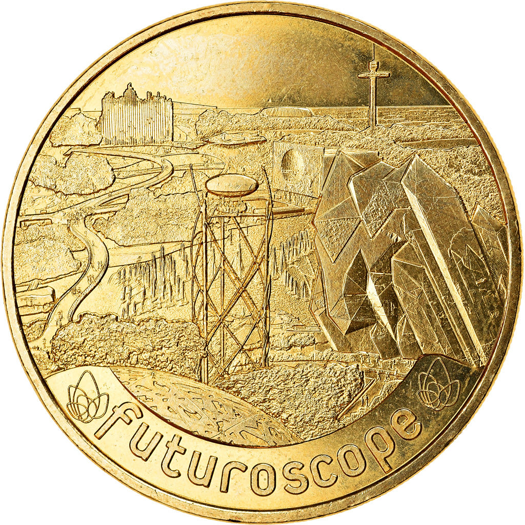 France, Jeton, Jaunay-Clan - Futuroscope n°28, 2020, MDP, SPL, Cupro-nickel