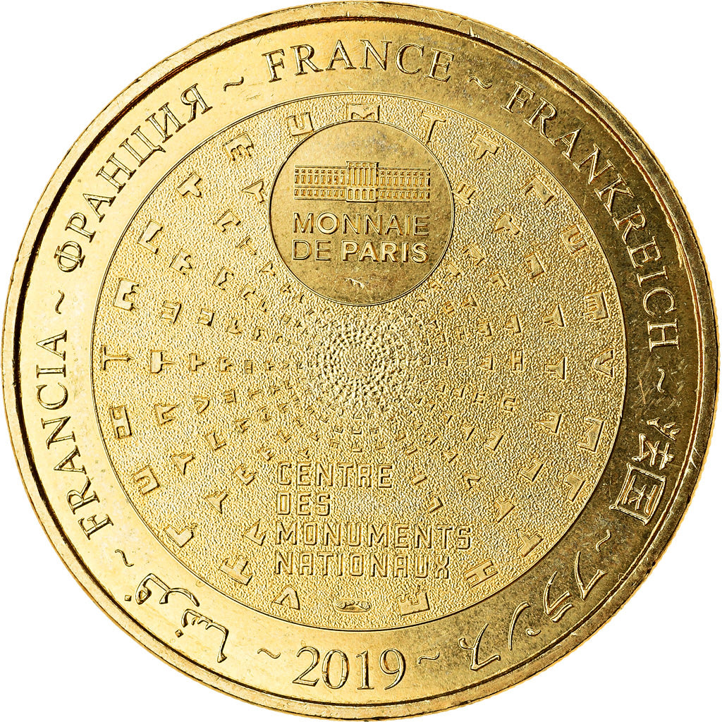 France, Token, Oiron - Château, 2019, MDP, MS(63), Cupro-nickel