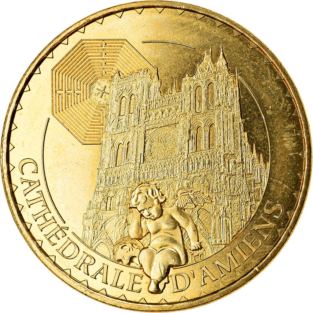 France, Token, Amiens - Cathédrale n°2, 2017, MDP, MS(63), Cupro-nickel