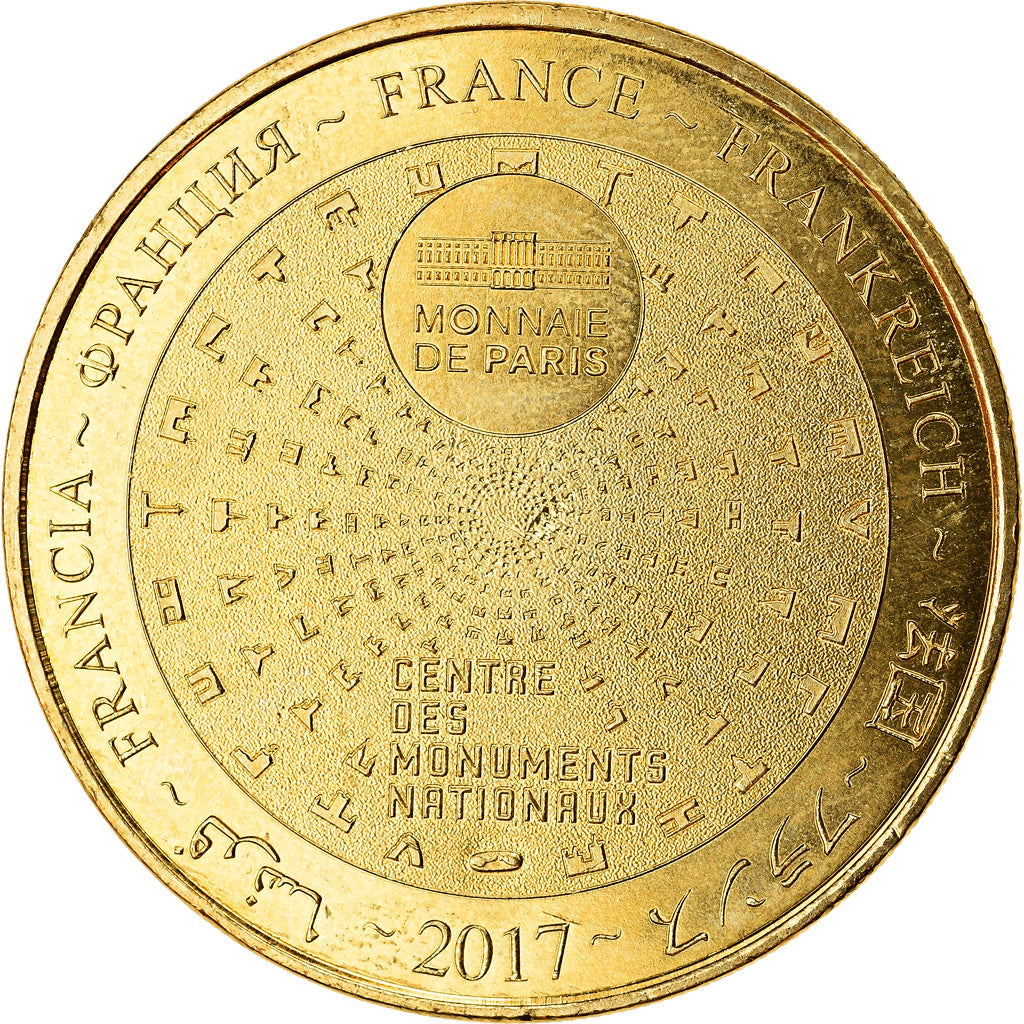 France, Token, Amiens - Cathédrale n°2, 2017, MDP, MS(63), Cupro-nickel