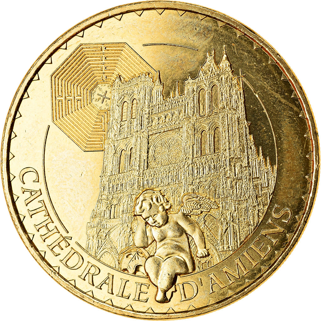 France, Jeton, Amiens - Cathédrale n°2, 2019, MDP, SPL, Cupro-nickel
