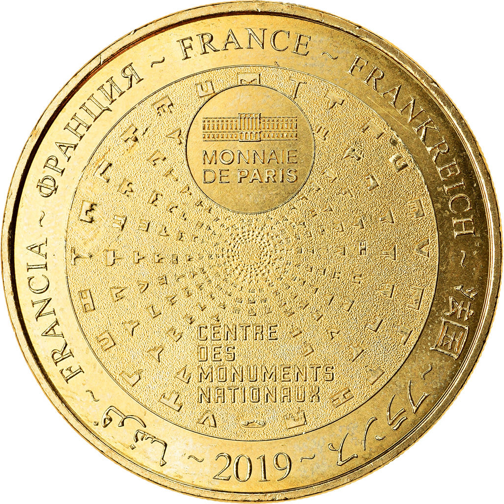 France, Jeton, Amiens - Cathédrale n°2, 2019, MDP, SPL, Cupro-nickel