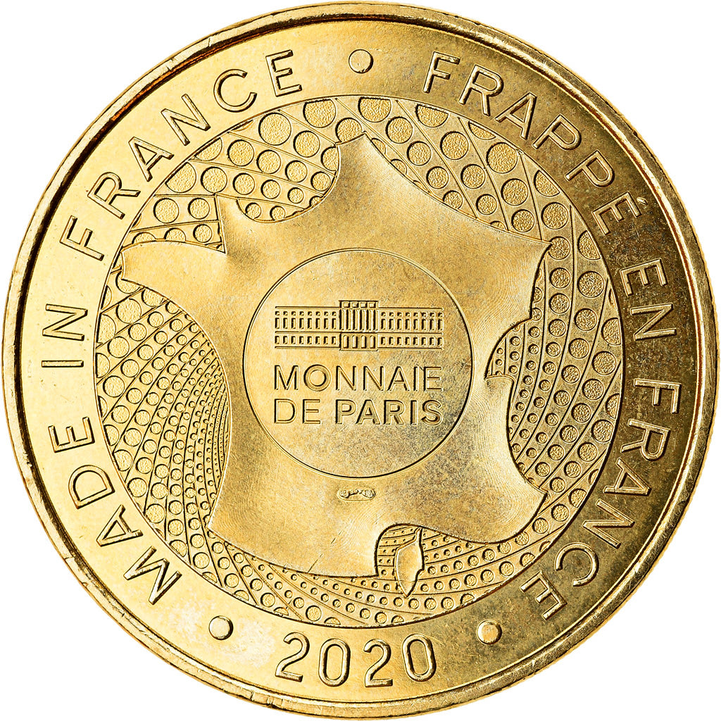 France, Token, Amiens - Cathédrale n°3, 2020, MDP, MS(63), Cupro-nickel