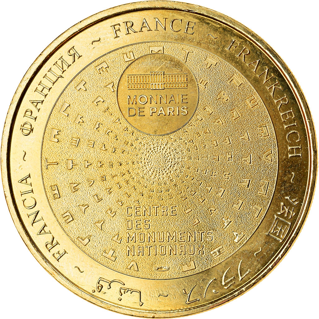 France, Token, 78/ Château de Rambouillet, 2018, MDP, MS(63), Cupro-nickel