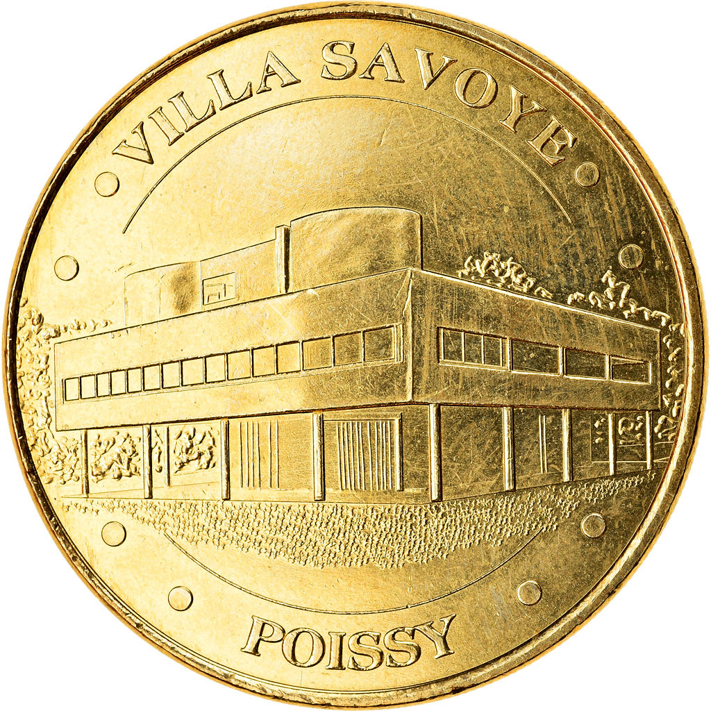 Francja, Token, 78/ Villa Savoye - Poissy, 2018, MDP, MS(63), Miedzionikiel