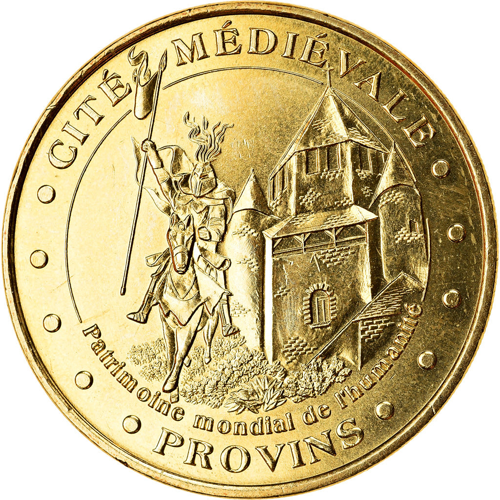 France, Jeton, Provins - Cité médiévale, 2018, MDP, SPL, Cupro-nickel