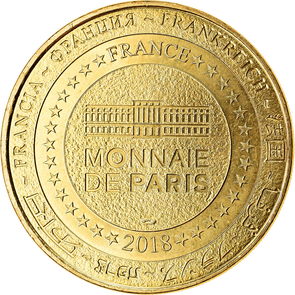 France, Jeton, Provins - Cité médiévale, 2018, MDP, SPL, Cupro-nickel