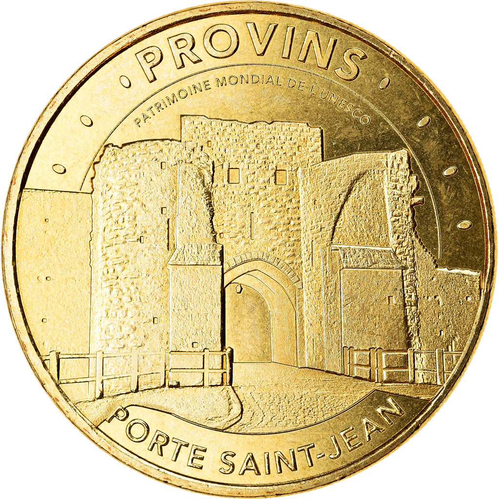 France, Jeton, Provins - Porte Saint-Jean, 2018, MDP, SPL, Cupro-nickel