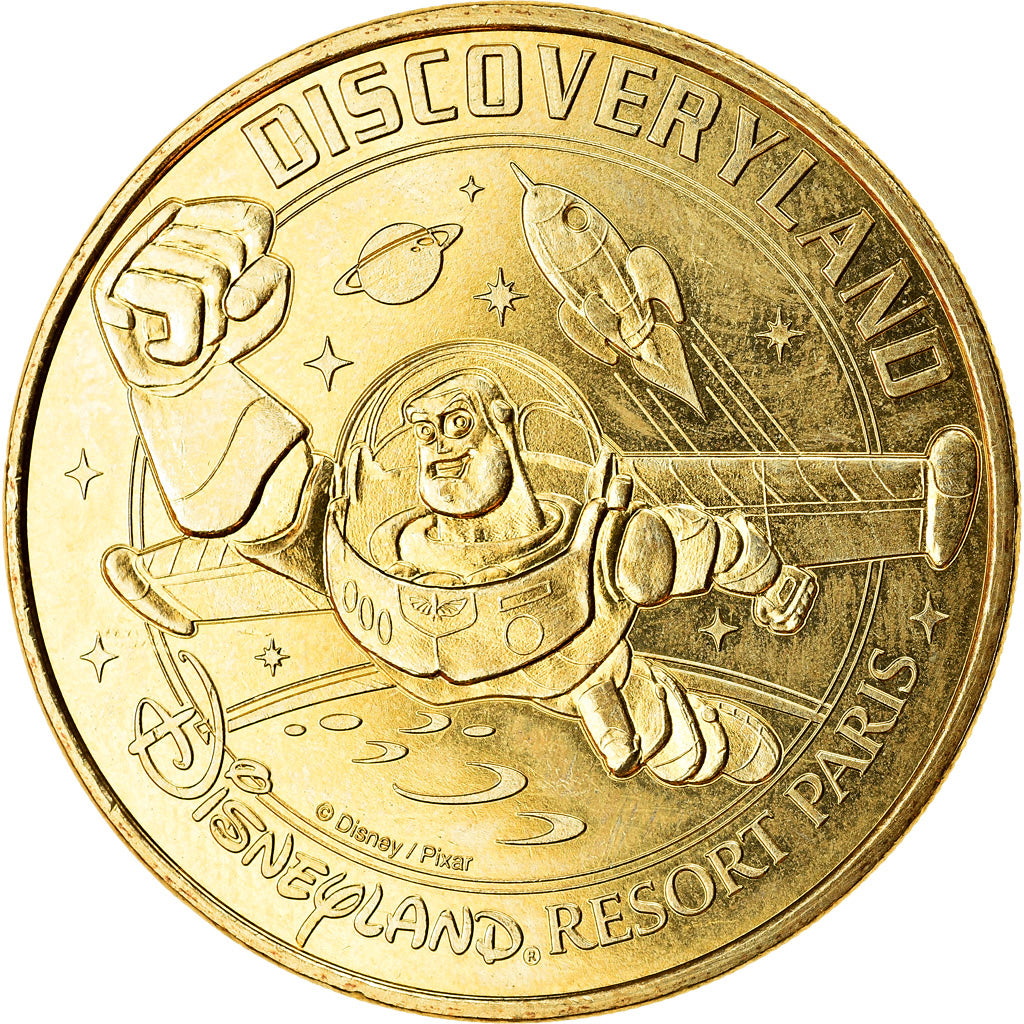 France, Jeton, Disneyland - n°16 - Discoveryland Buzz, 2018, MDP, SPL