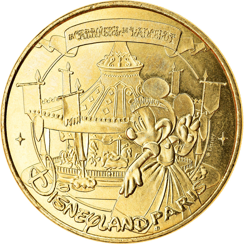 Francia, Token, Disneyland n° 23 -  Minnie le Carrousel de Lancelot, 2018, MDP