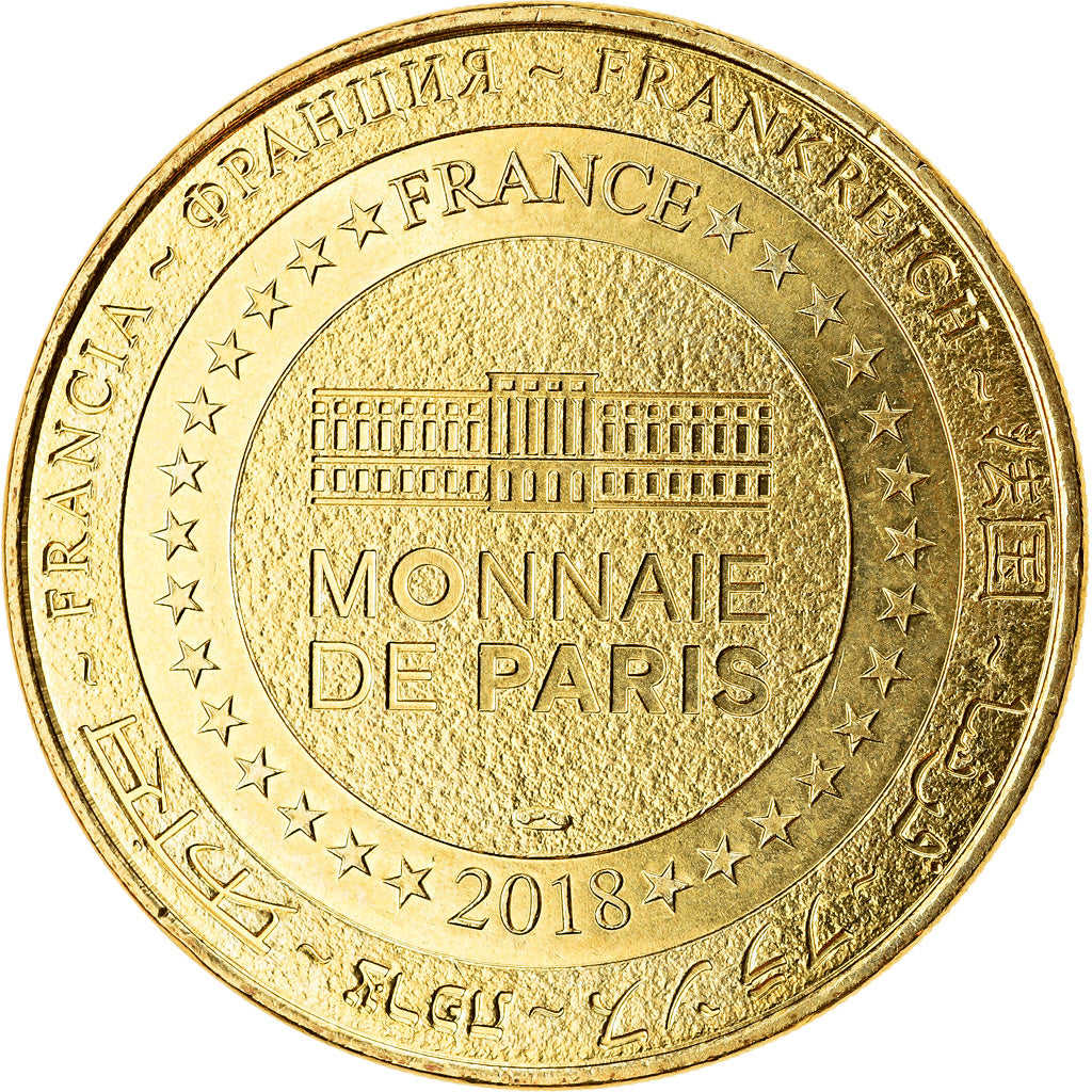 Francia, Token, Disneyland n° 23 -  Minnie le Carrousel de Lancelot, 2018, MDP