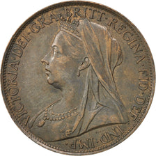 Great Britain, Penny, 1898, KM #790, AU(50-53), Bronze, 31, 9.48