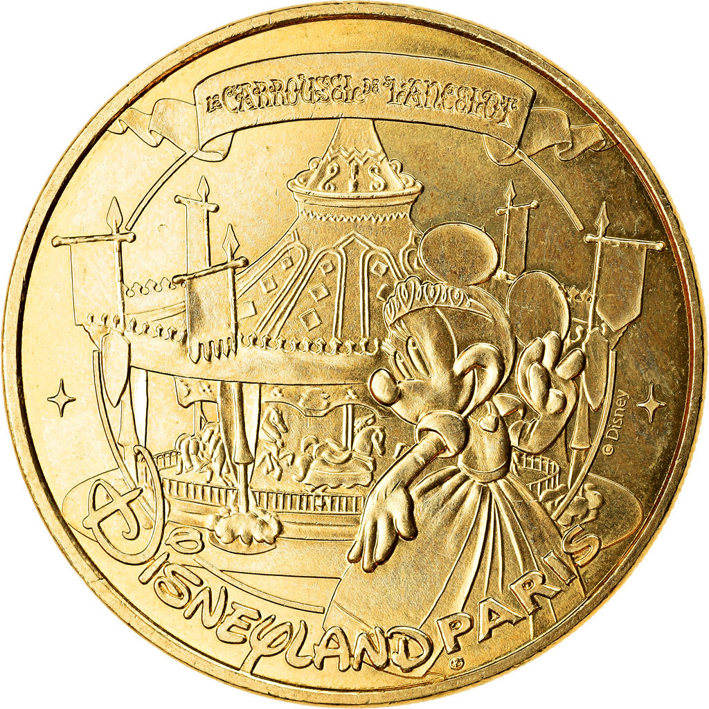 France, Token, Disneyland n° 23 -  Minnie le Carrousel de Lancelot, 2019, MDP