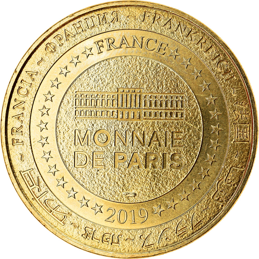 France, Token, Disneyland n°35 - Ratatouille, 2019, MDP, MS(63), Cupro-nickel