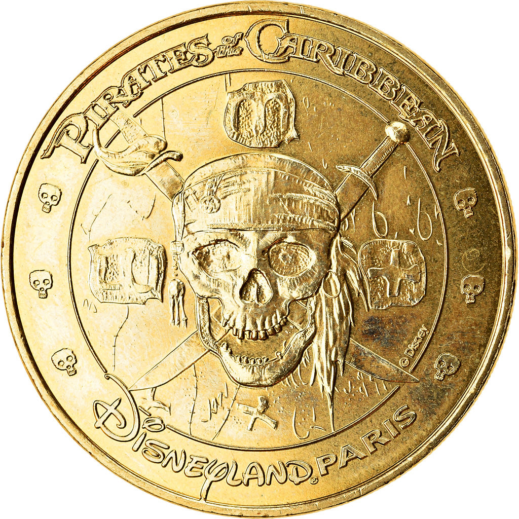 Francia, Token, Disneyland n°27 - Pirates of the Caribbean, 2020, MDP, SPL