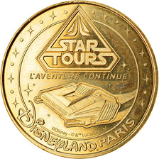 France, Token, Disneyland n°41 - Star Tours, 2020, MDP, MS(63), Cupro-nickel