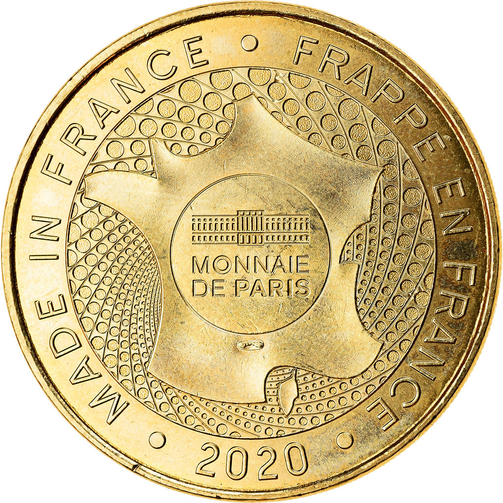 France, Token, Disneyland n°41 - Star Tours, 2020, MDP, MS(63), Cupro-nickel