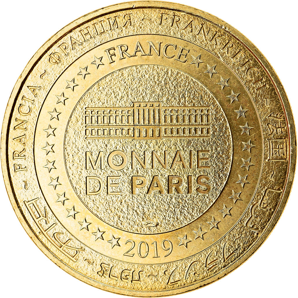 France, Token, Disneyland n°41 - Star Tours, 2019, MDP, MS(63), Cupro-nickel