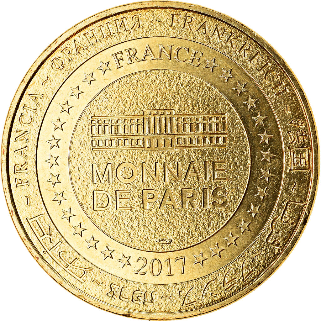 France, Token, Château de Vaux-le-Vicomte, 2017, MDP, MS(63), Cupro-nickel