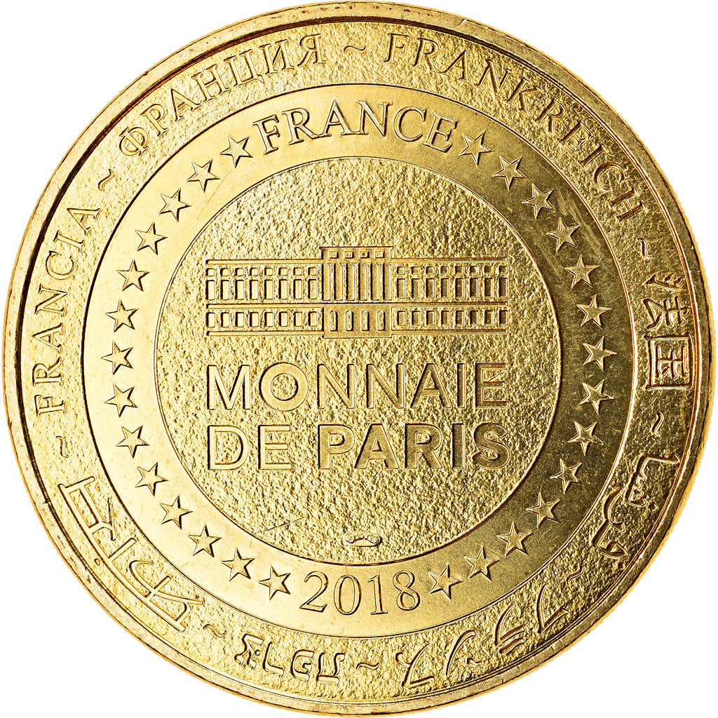 France, Token, Normandie - Veules les Roses, 2018, MDP, MS(63), Cupro-nickel