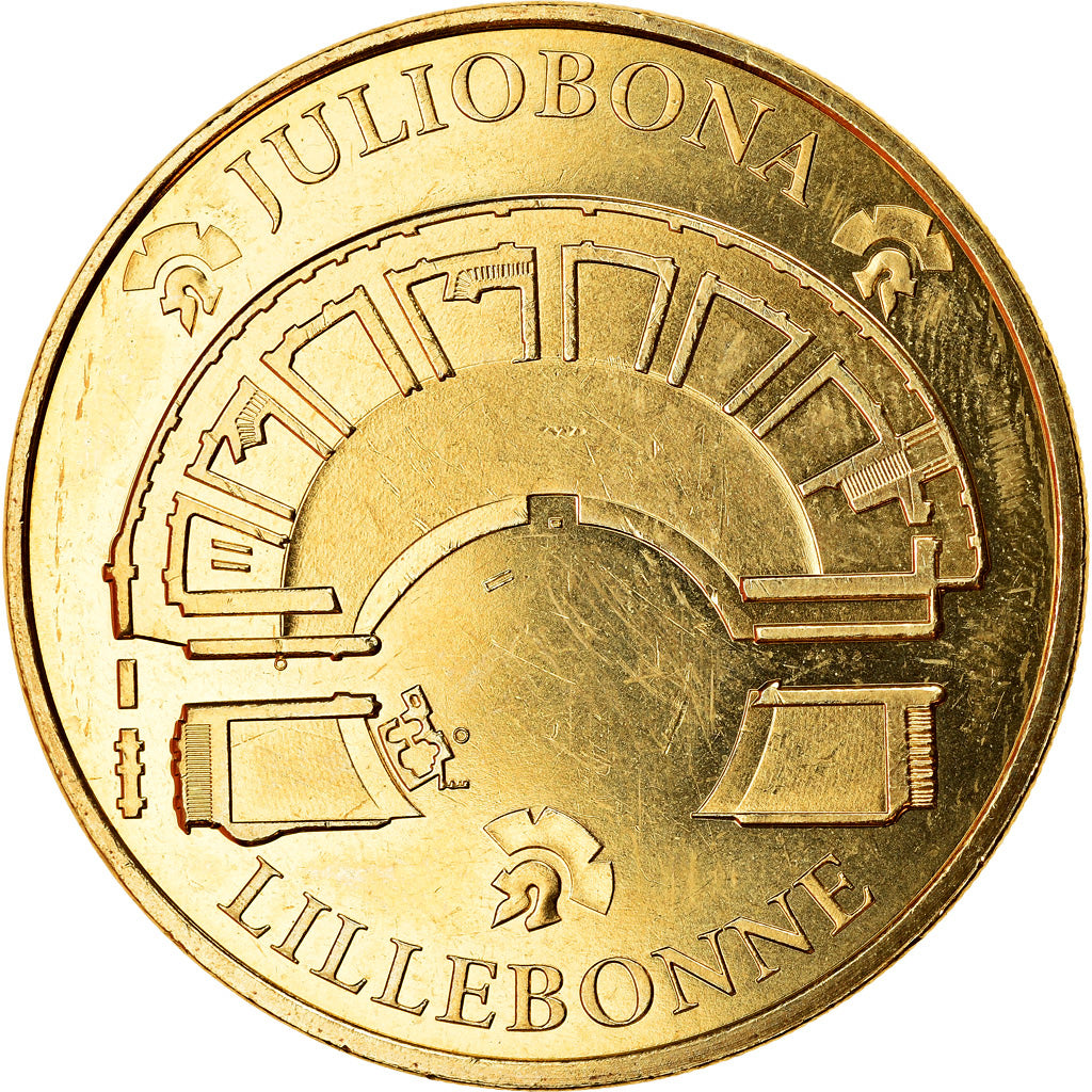 Francia, Token, Lillebonne - Juliobona, 2017, MDP, SC, Aluminio y cuproníquel