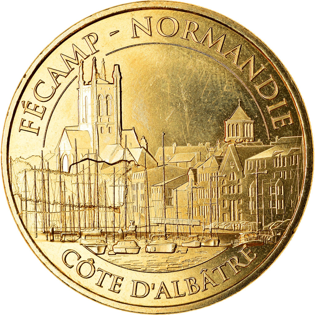 France, Token, 76/ Côte d'Albâtre - Fécamp, 2017, MDP, MS(63), Cupro-nickel