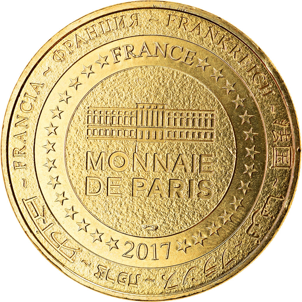France, Token, 76/ Côte d'Albâtre - Fécamp, 2017, MDP, MS(63), Cupro-nickel