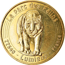 France, Token, Lumigny - Parc des félins, 2019, MDP, MS(63), Cupro-nickel