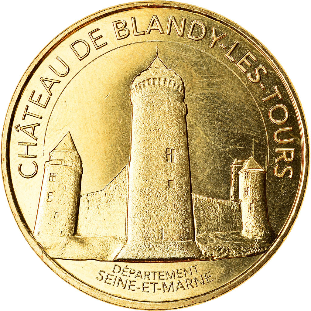 France, Jeton, Blandy-les-Tours - Château, 2018, MDP, SPL, Cupro-nickel