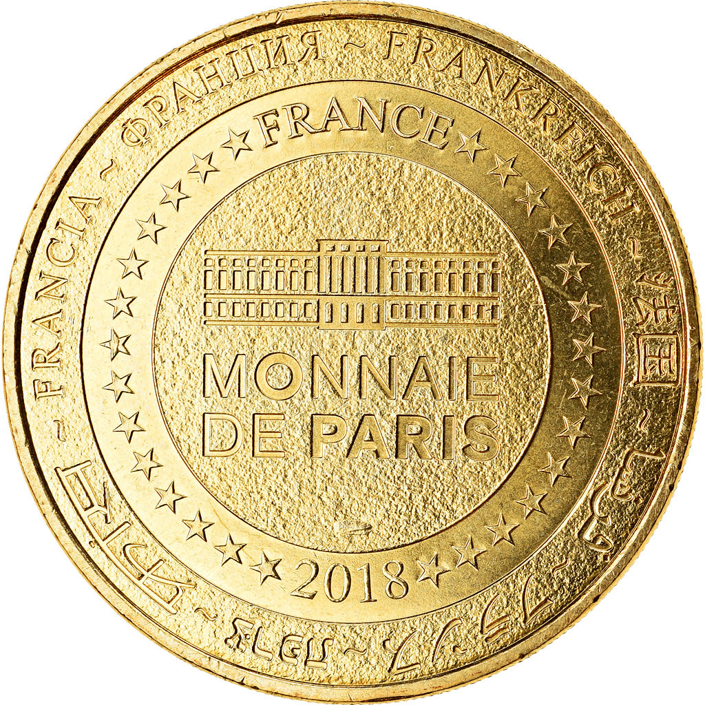 France, Jeton, Blandy-les-Tours - Château, 2018, MDP, SPL, Cupro-nickel