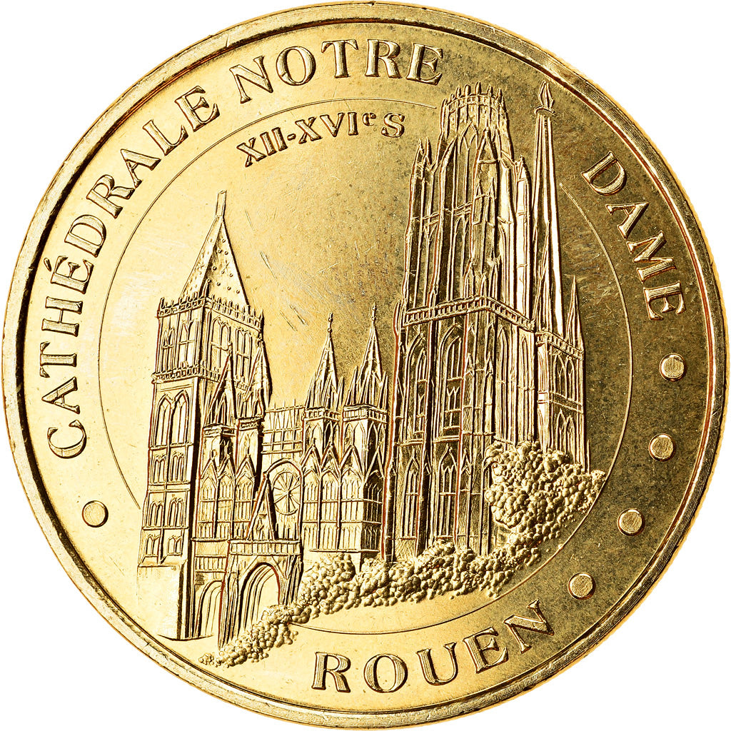 France, Token, 76/ Cathédrale Notre-Dame - Rouen, 2019, MDP, MS(63)