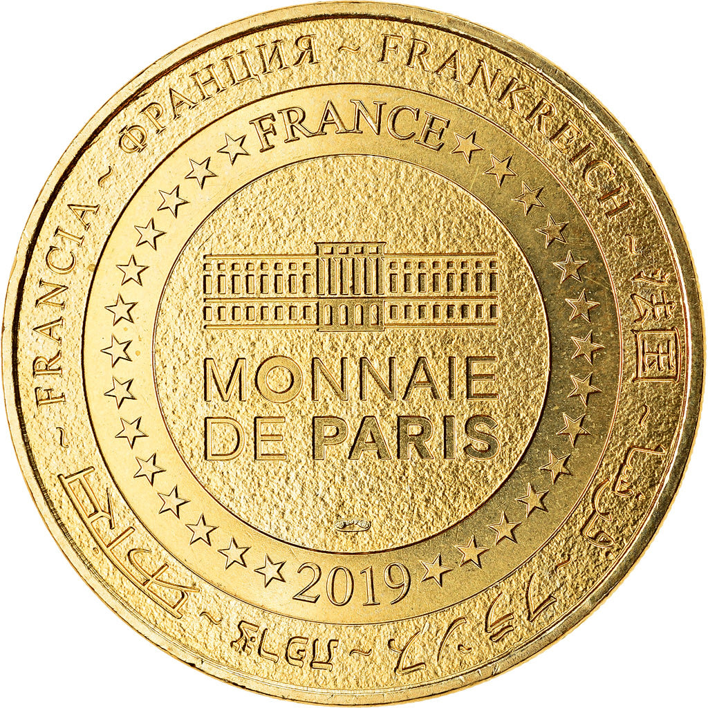 France, Token, 76/ Cathédrale Notre-Dame - Rouen, 2019, MDP, MS(63)