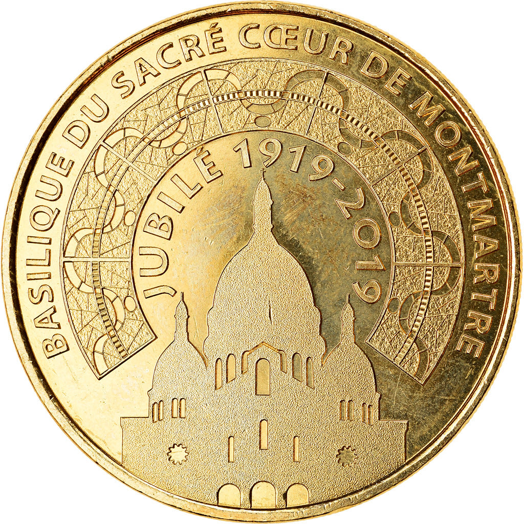 France, Jeton, Paris - Basilique du Sacré Coeur n°18, 2018, MDP, SPL