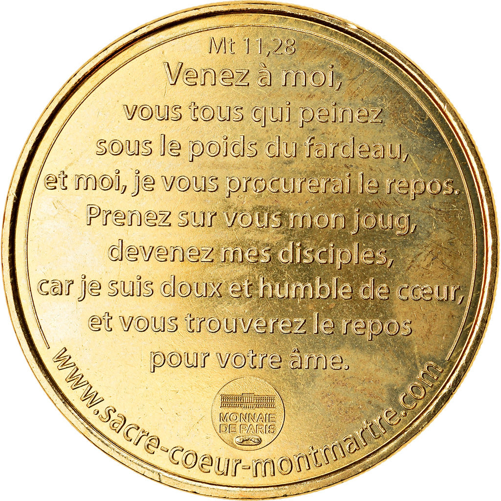 France, Jeton, Paris - Basilique du Sacré Coeur n°18, 2018, MDP, SPL