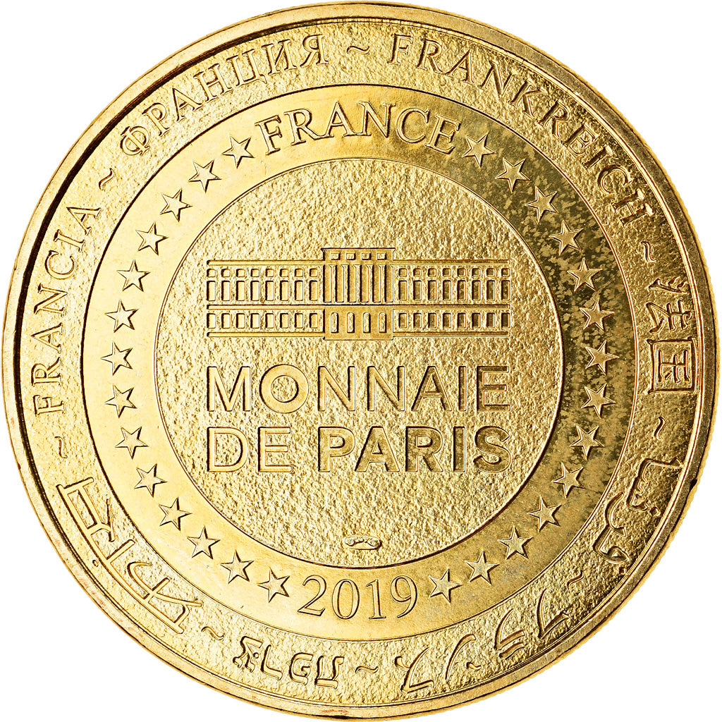France, Token, Honfleur - Eglise Ste Catherine, 2019, MDP, MS(63), Cupro-nickel